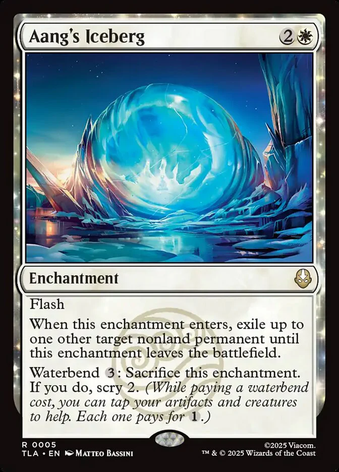 Aang's Iceberg 5 (Avatar: The Last Airbender)  - Foil