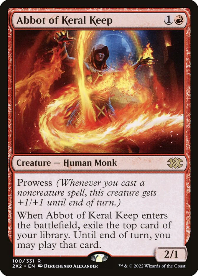 Abbot of Keral Keep 100/331 (Double Masters 2022)