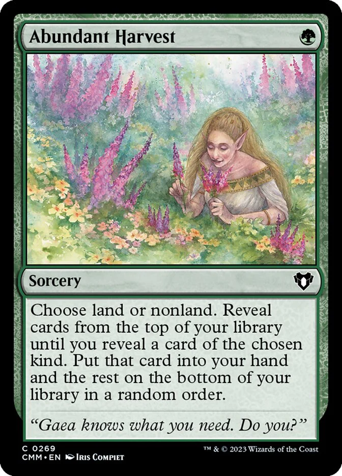 Abundant Harvest 269/451 (Commander Masters)