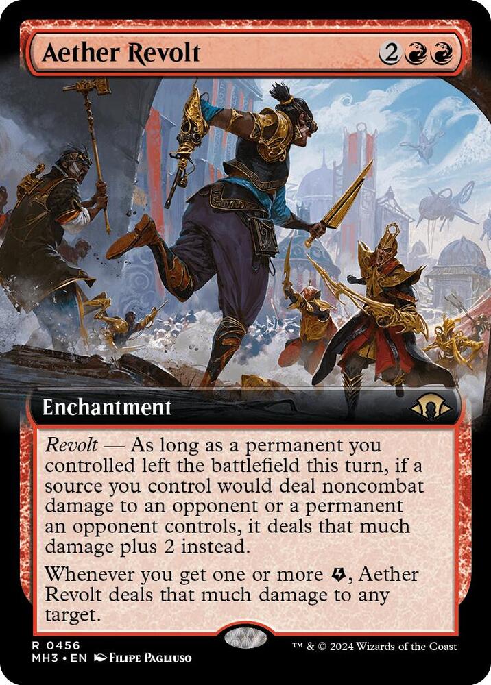 Aether Revolt 456 (Modern Horizons 3)  - Extended Art Foil