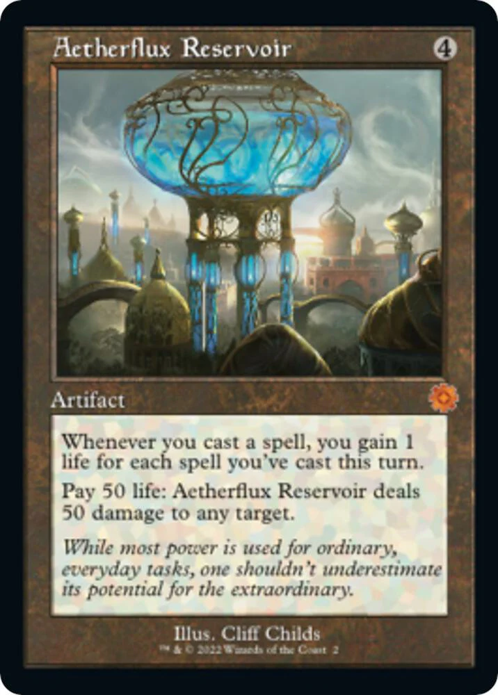 Aetherflux Reservoir 2 (The Brothers' War: Retro Frame Artifacts)
