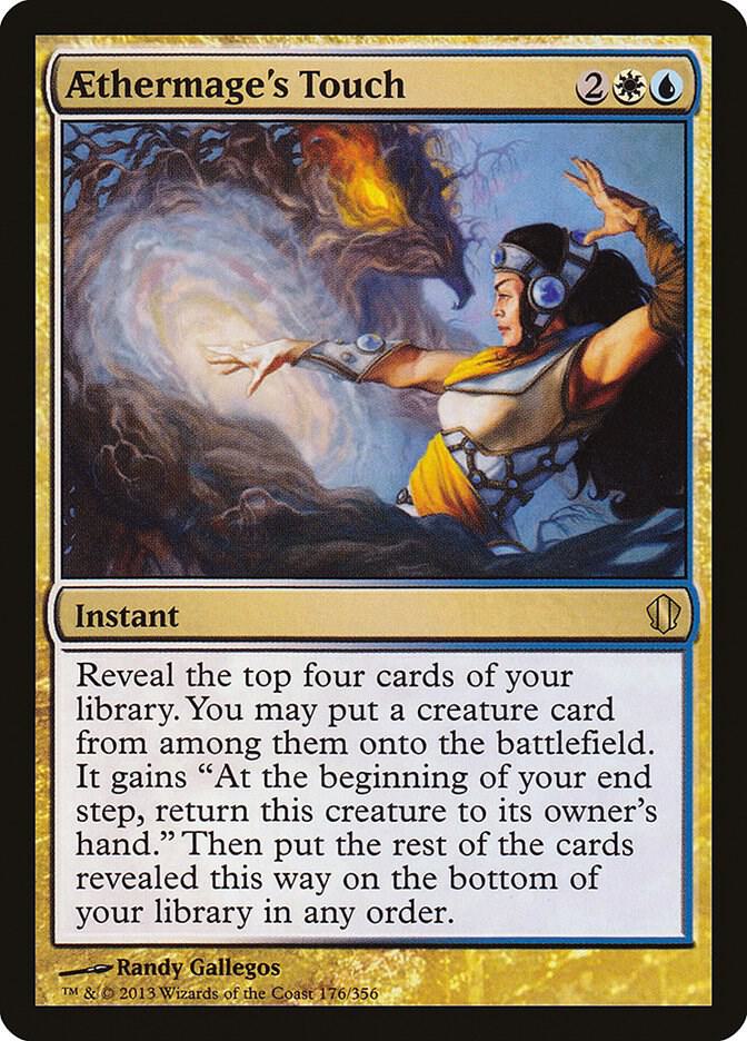 Aethermages Touch 176/356 (Commander 2013)
