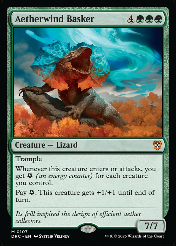 Aetherwind Basker 107/187 (Commander: Aetherdrift)