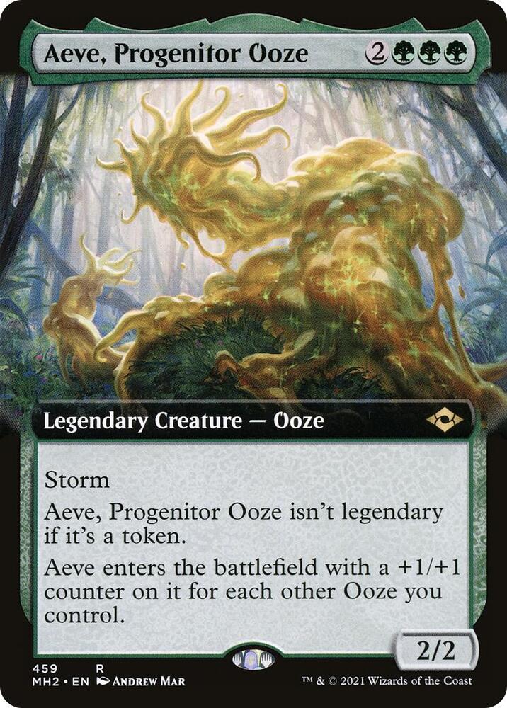 Aeve Progenitor Ooze Extended Art 459/303 (Modern Horizons 2)
