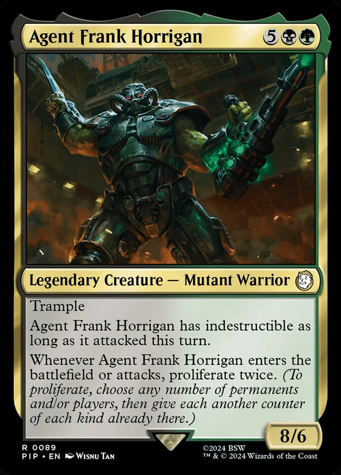 Agent Frank Horrigan 89/326 (Universes Beyond: Fallout)