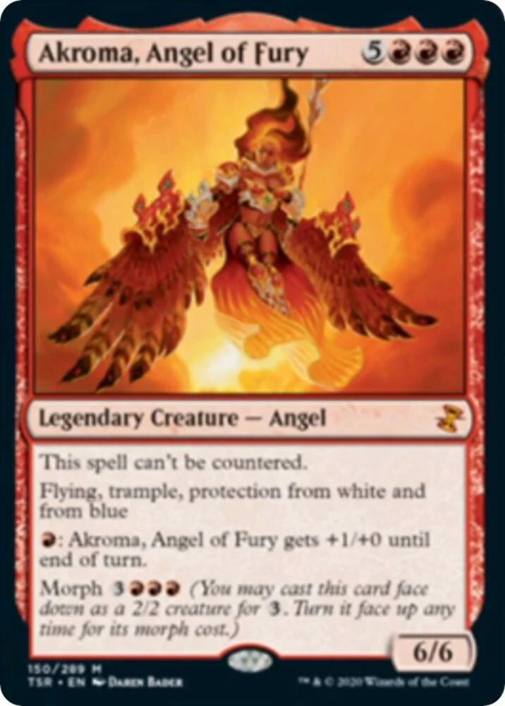 Akroma, Angel of Fury 150/289 (Time Spiral: Remastered)