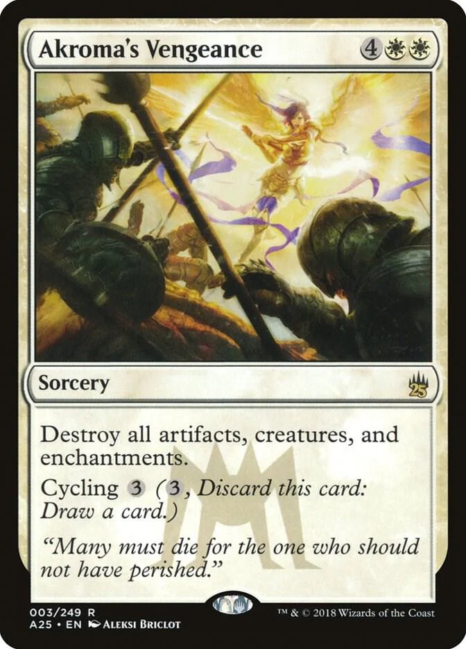 Akroma's Vengeance 3/249 (Masters 25)