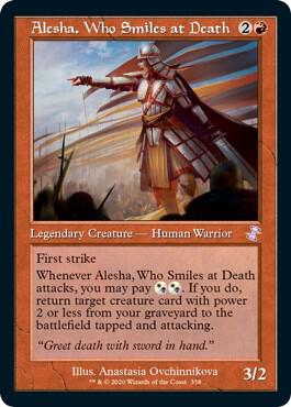 Alesha, Who Smiles at Death 338/289 (Time Spiral: Remastered)