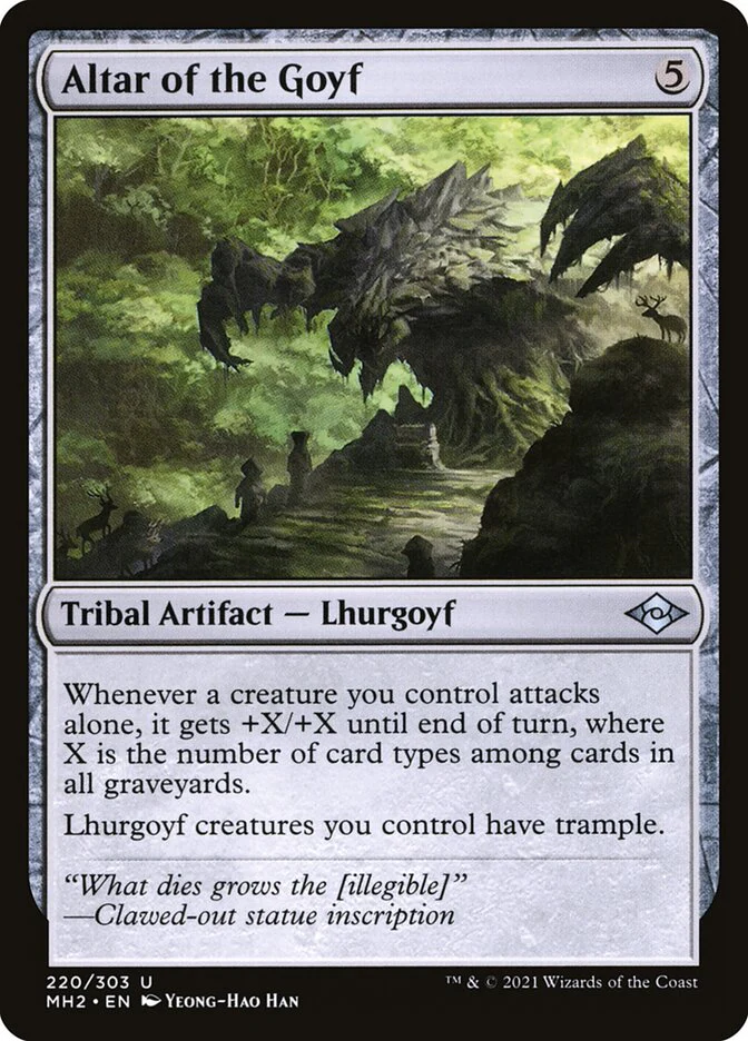 Altar of the Goyf 220/303 (Modern Horizons 2)