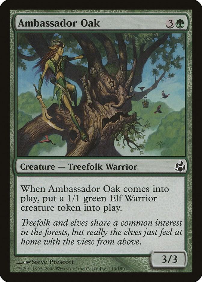 Ambassador Oak 113/150 (Morningtide)  - Foil