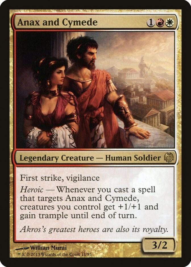 Anax and Cymede 11/81 (Duel Decks: Heroes vs. Monsters)