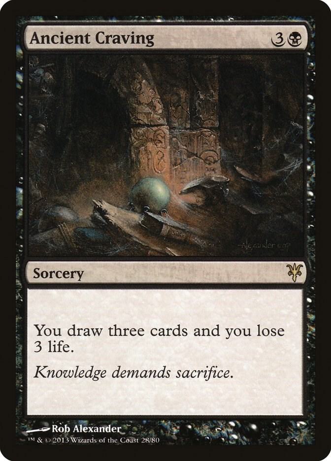 Ancient Craving 28/80 (Duel Decks: Sorin vs. Tibalt)