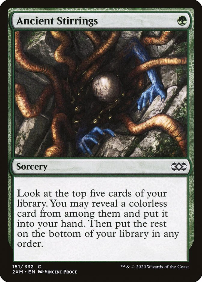 Ancient Stirrings 151/332 (Double Masters)  - Foil