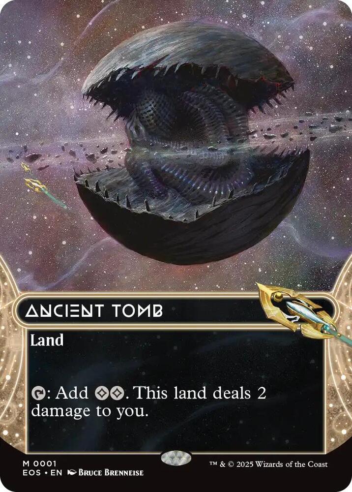 Ancient Tomb  1 (Edge of Eternities: Stellar Sights)  - Borderless