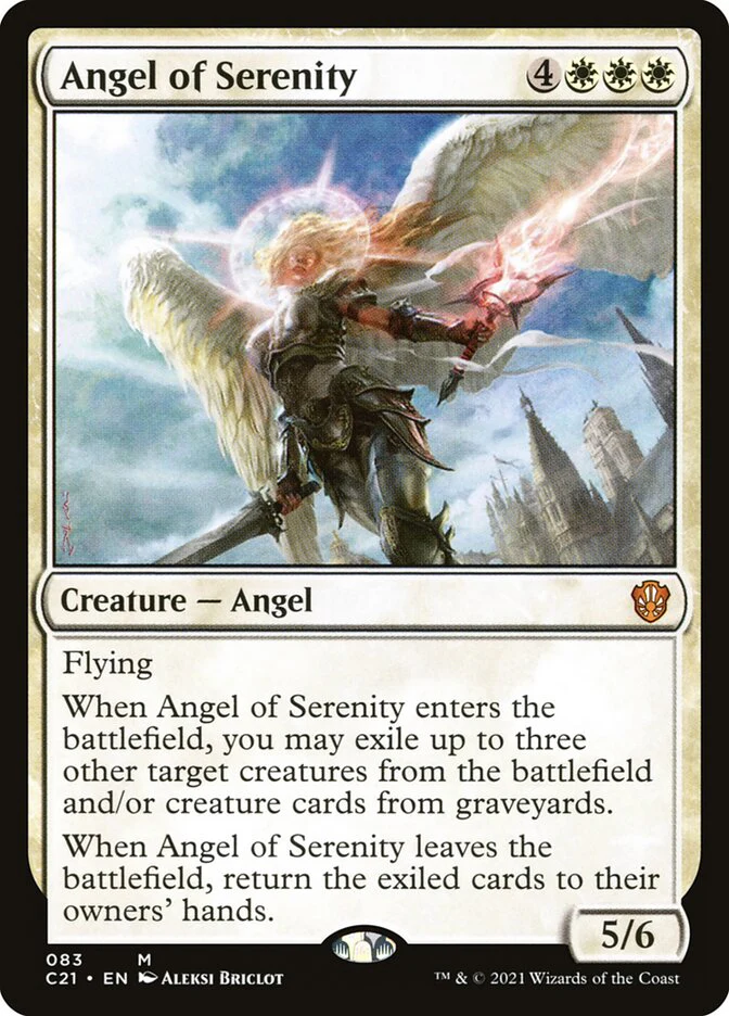 Angel of Serenity 83/81 (Commander 2021)