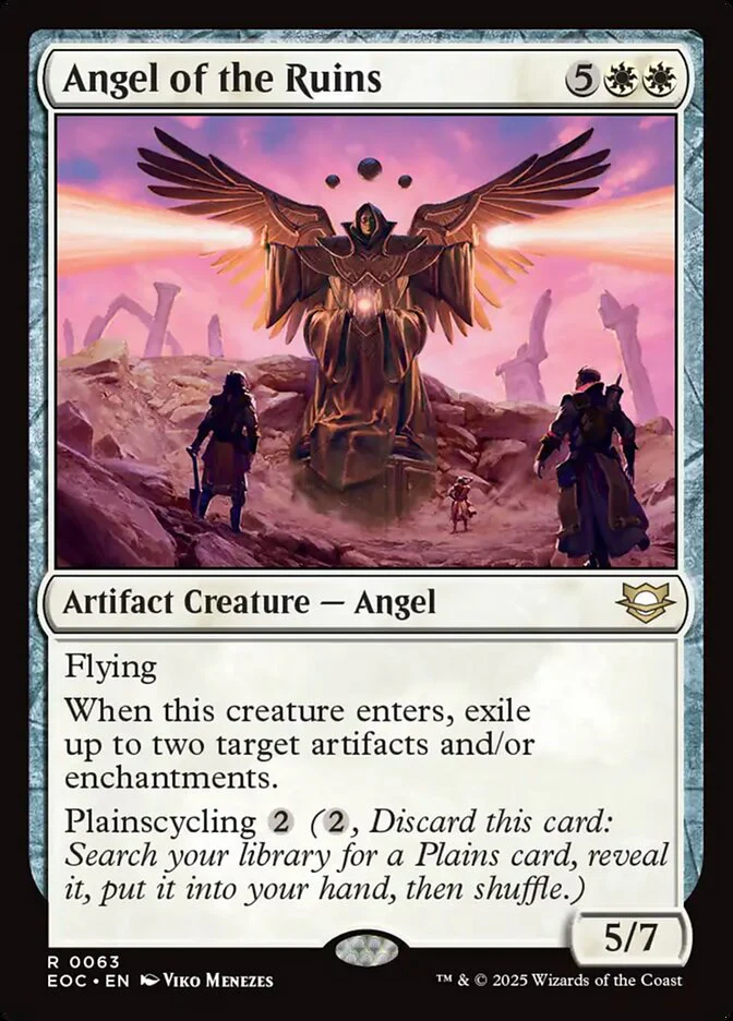 Angel of the Ruins 63 (Commander: Edge of Eternities)