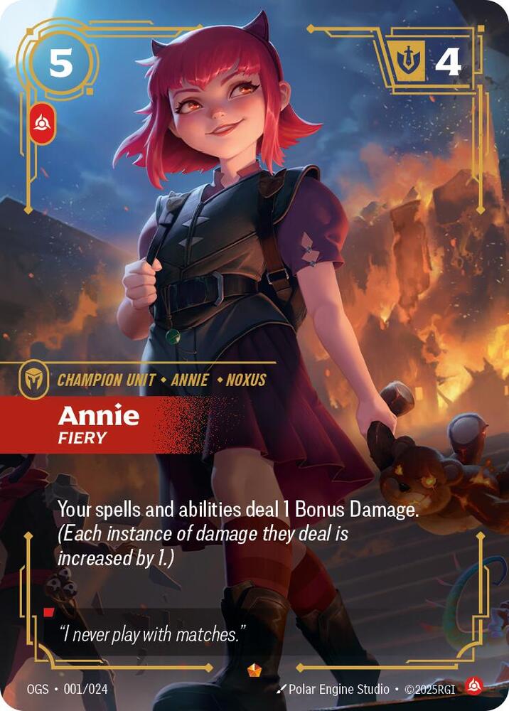 Annie - Fiery 1/24 (Origins: Proving Grounds)