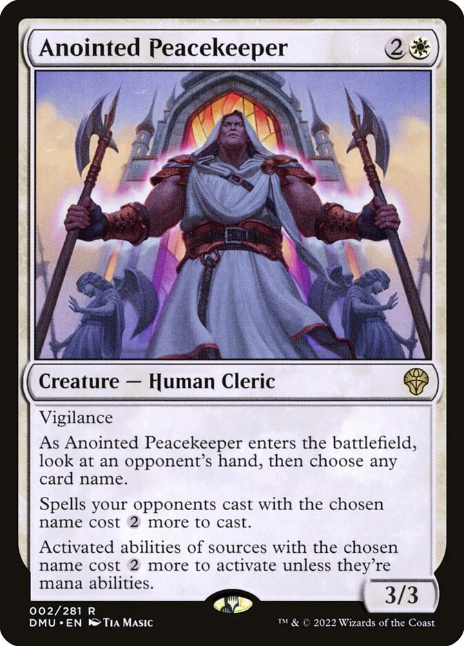 Anointed Peacekeeper 2/281 (Dominaria United)  - Foil