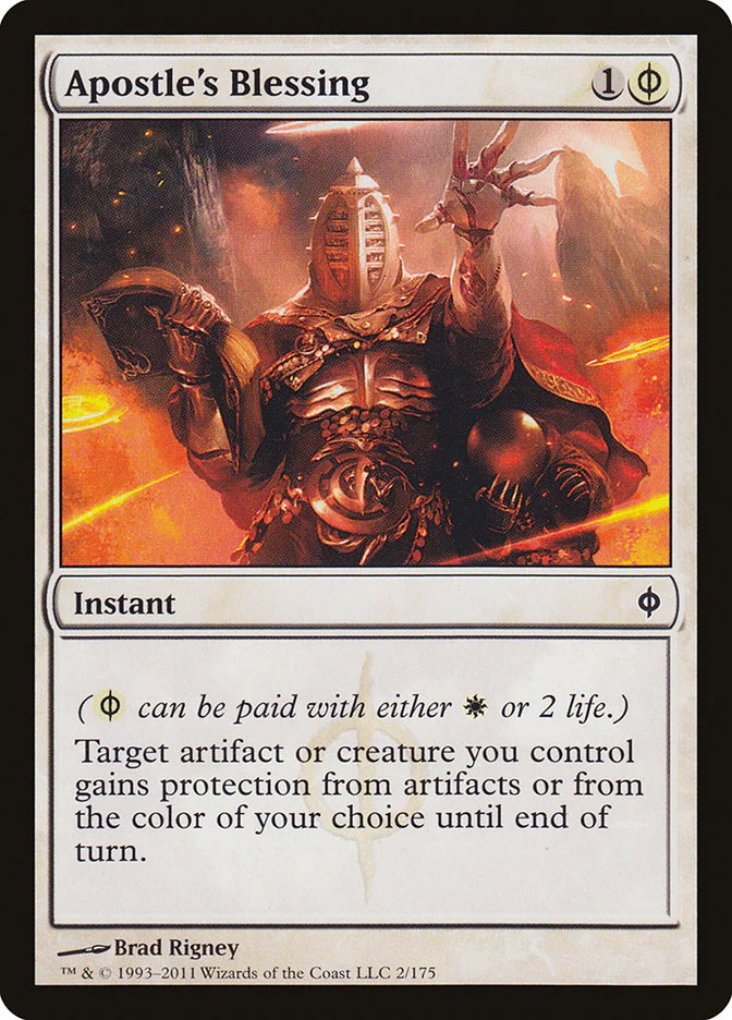 Apostle's Blessing 2/175 (New Phyrexia)