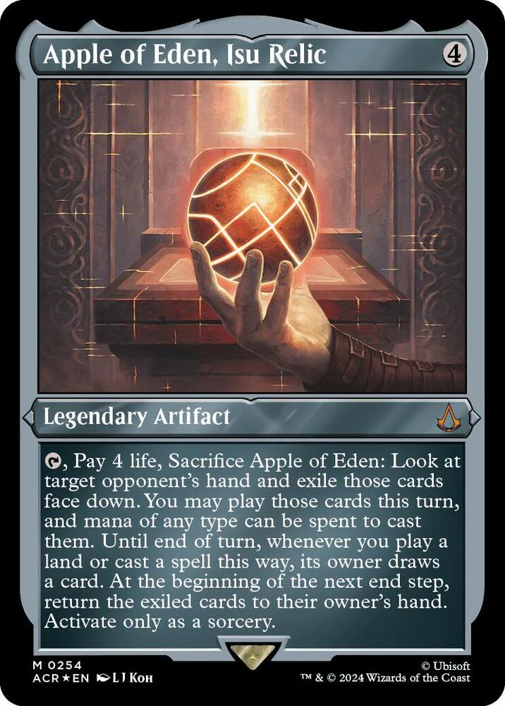 Apple of Eden, Isu Relic 254 (Universes Beyond: Assassin's Creed)  - Etched Foil