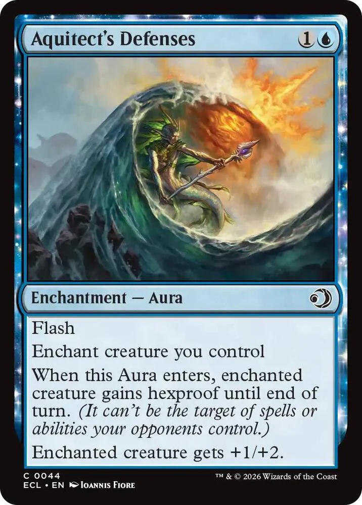 Aquitect's Defenses 44/273 (Lorwyn Eclipsed) - Foil