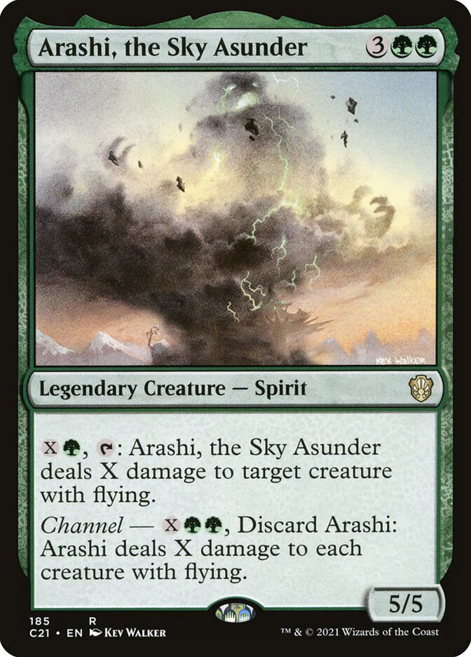 Arashi, the Sky Asunder 185/81 (Commander 2021)