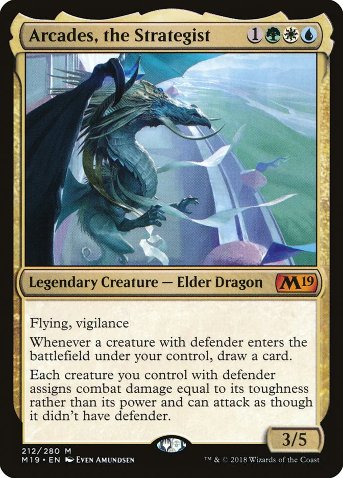 Arcades, the Strategist 212/280 (Core Set 2019)