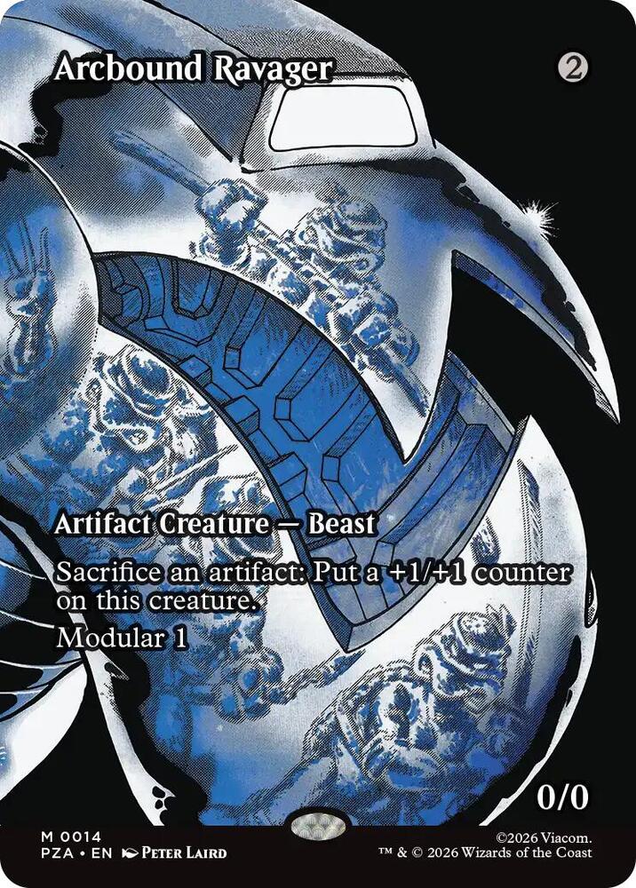 Arcbound Ravager 14/20 (Teenage Mutant Ninja Turtles Source Material)  - Borderless Foil