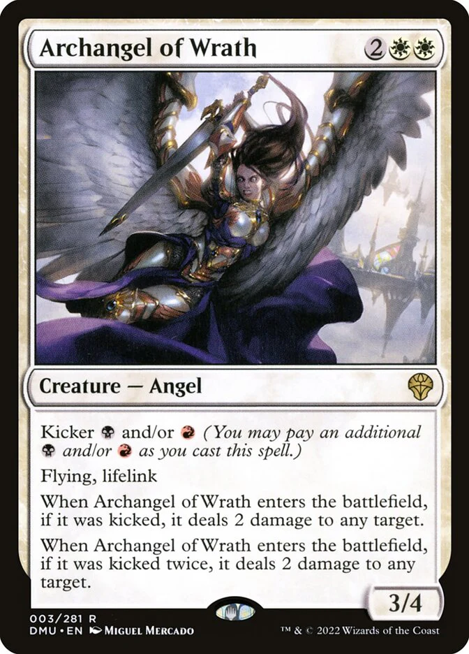 Archangel of Wrath 3/281 (Dominaria United) - Foil