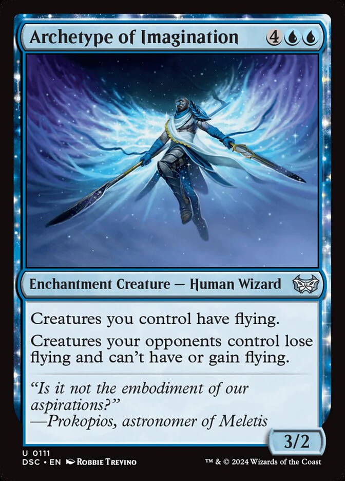 Archetype of Imagination 111 (Commander: Duskmourn: House of Horror)