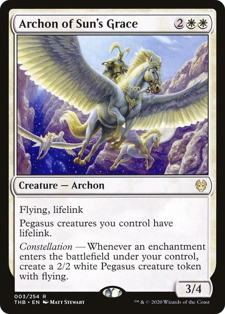 Archon of Sun's Grace 3/254 (Theros Beyond Death)