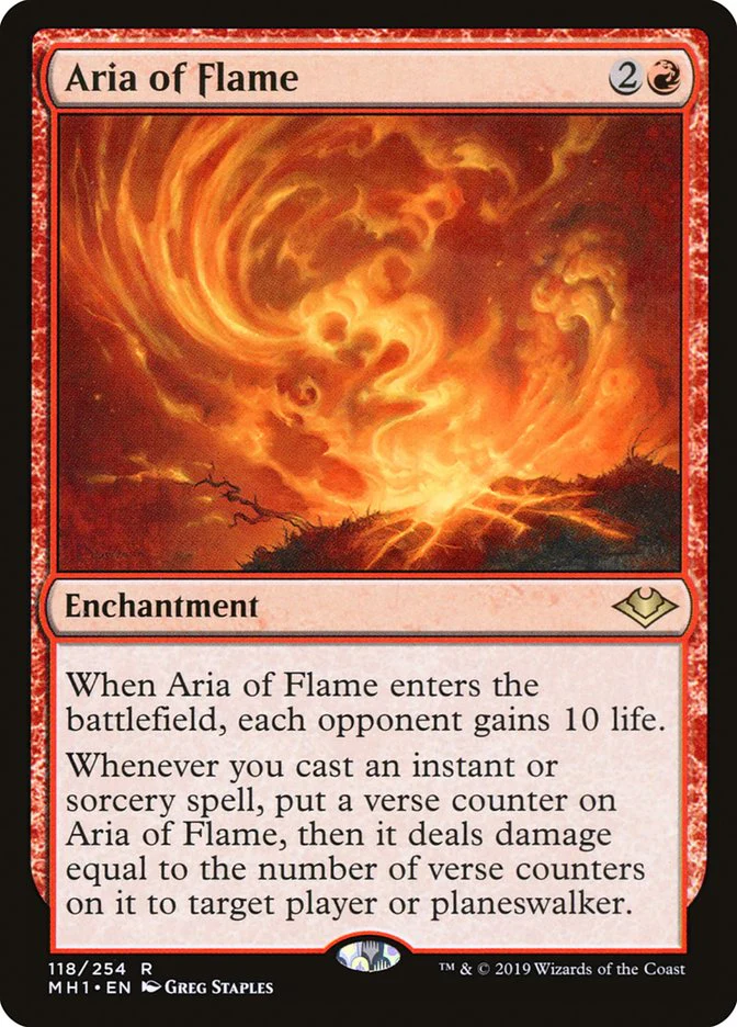 Aria of Flame 118/254 (Modern Horizons)
