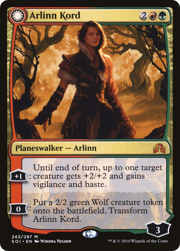 Arlinn Kord 243/297 (Shadows over Innistrad)  - Foil