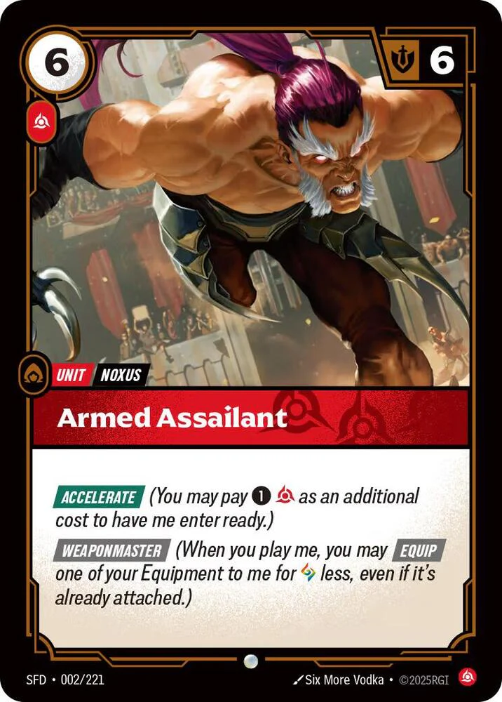 Armed Assailant 2/221 (Spiritforged) - Foil