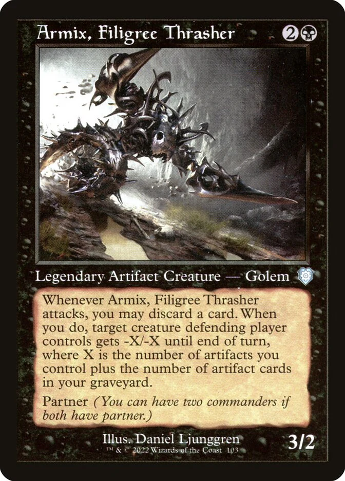 Armix, Filigree Thrasher 103/40 (Commander: The Brothers' War)