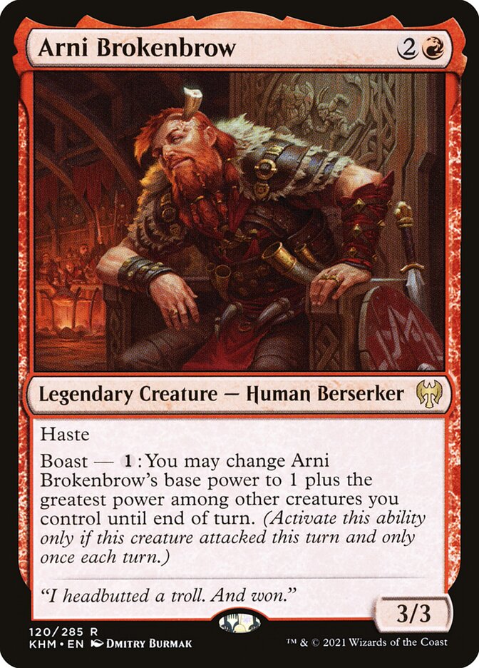 Arni Brokenbrow 120/285 (Kaldheim)  - Foil