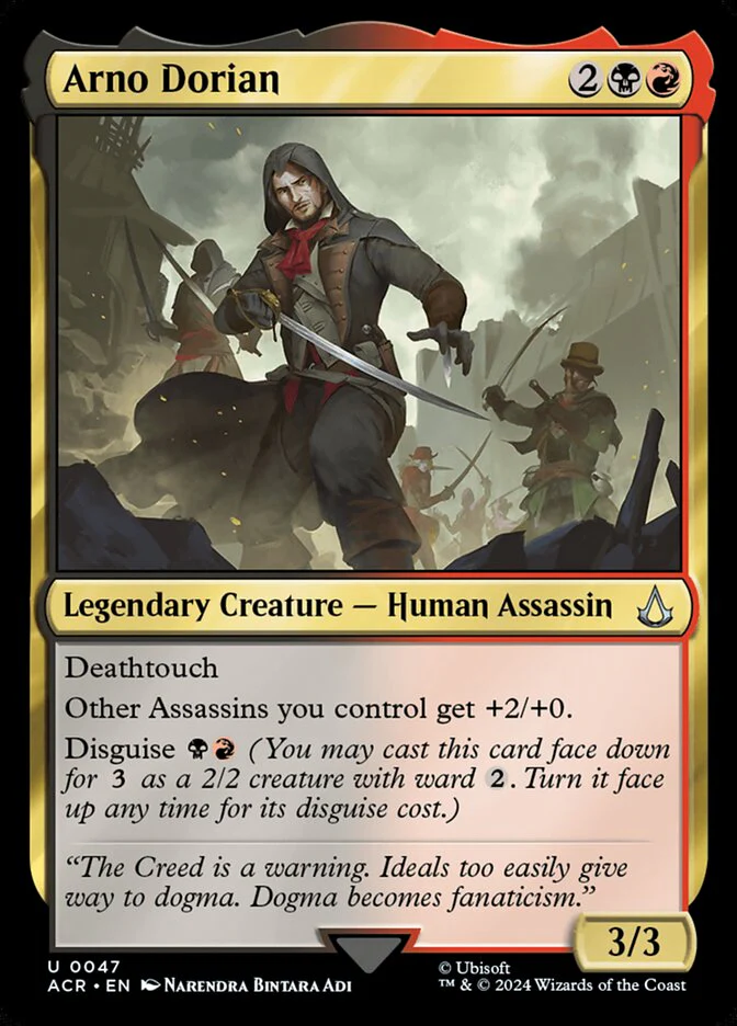Arno Dorian 47/110 (Universes Beyond: Assassin's Creed)