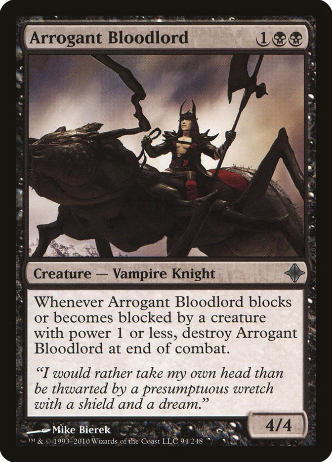 Arrogant Bloodlord 94/248 (Rise of the Eldrazi) - Foil