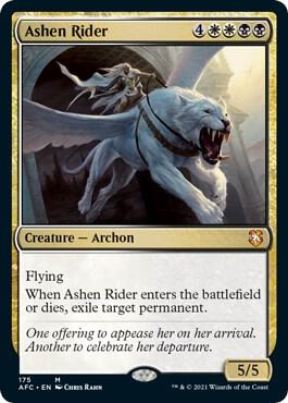 Ashen Rider 175/62 (Commander: Adventures in the Forgotten Realms)