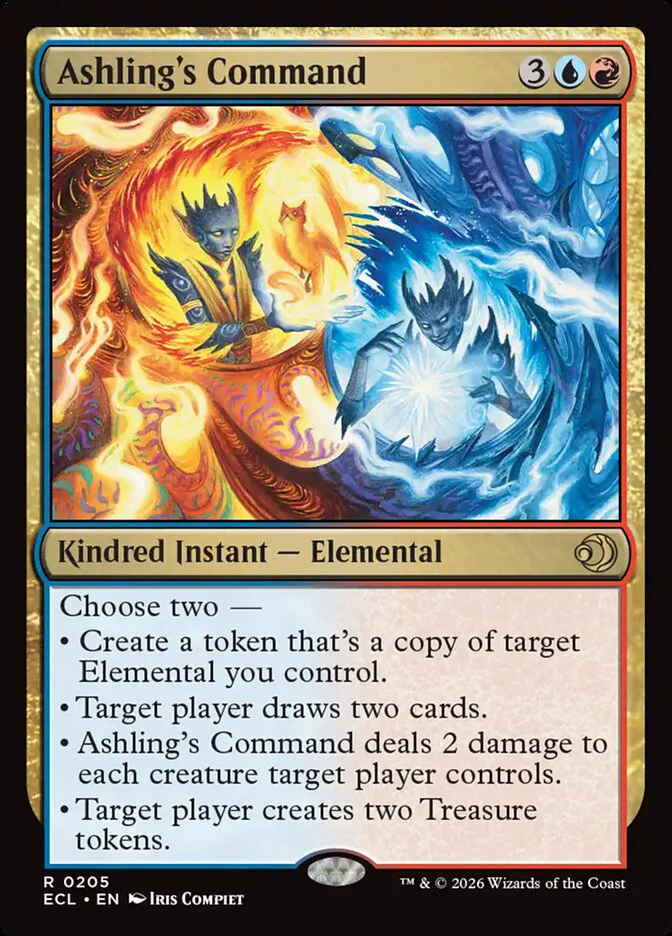 Ashling's Command 205 (Lorwyn Eclipsed) - Foil