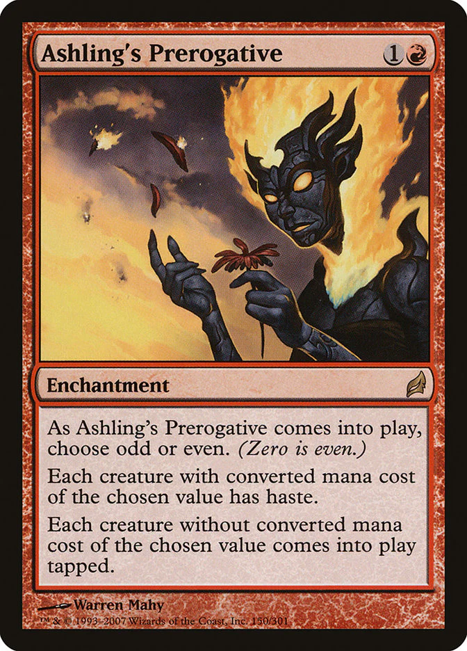 Ashling's Prerogative 150/301 (Lorwyn)