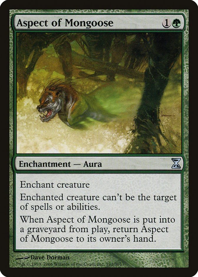 Aspect of Mongoose 191/301 (Time Spiral)