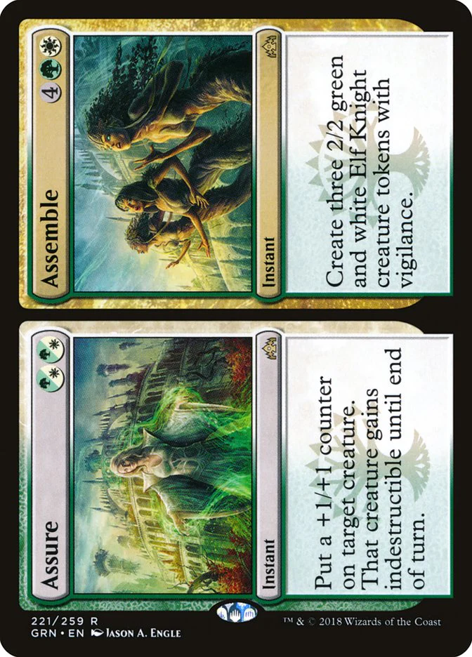 Assure // Assemble 221/259 (Guilds of Ravnica)  - Foil