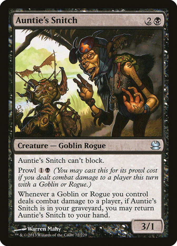 Auntie's Snitch 72/229 (Modern Masters)