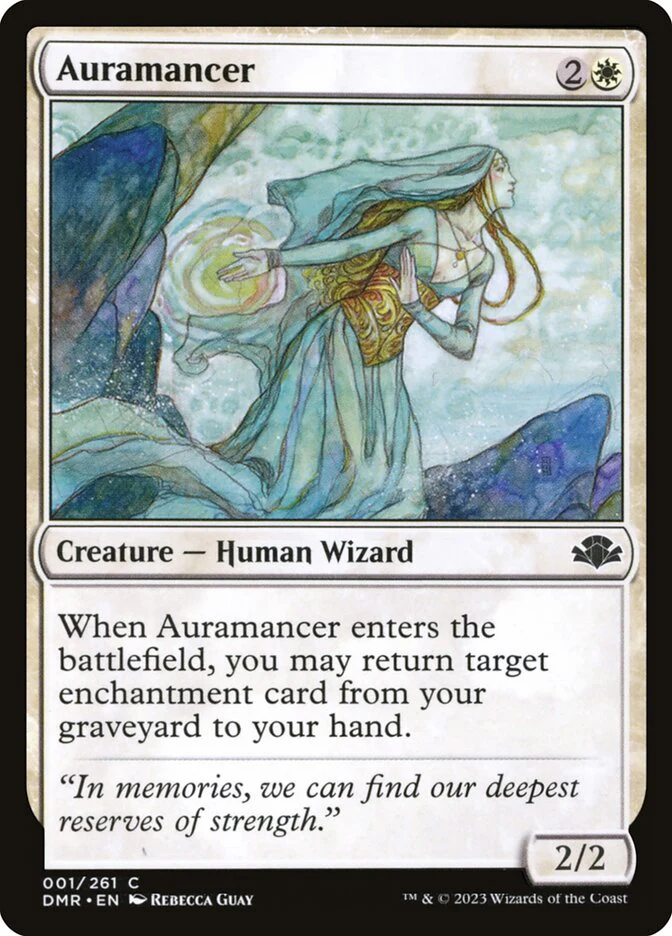 Auramancer 1/261 (Dominaria Remastered)  - Foil