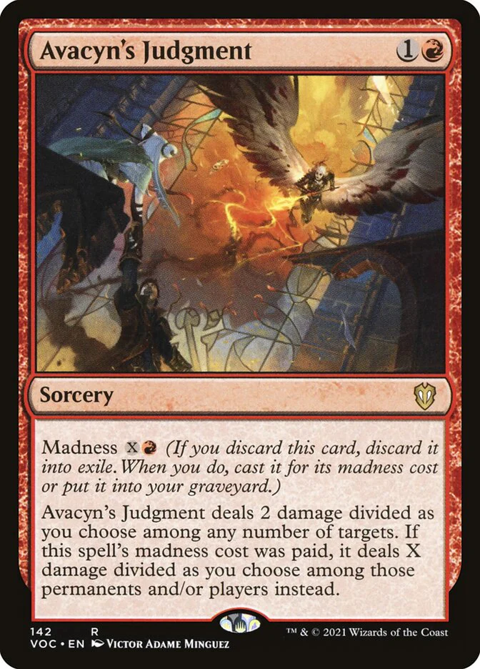 Avacyn's Judgment 142/38 (Commander: Innistrad: Crimson Vow)
