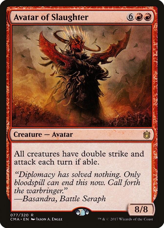 Avatar of Slaughter 77/320 (Commander Anthology)