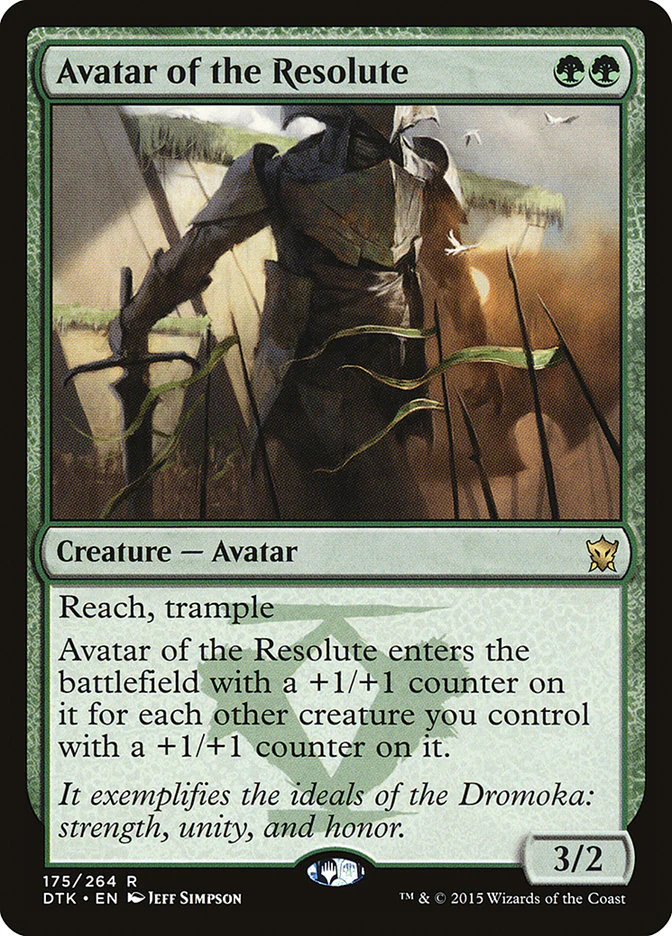 Avatar of the Resolute 175/264 (Dragons of Tarkir)