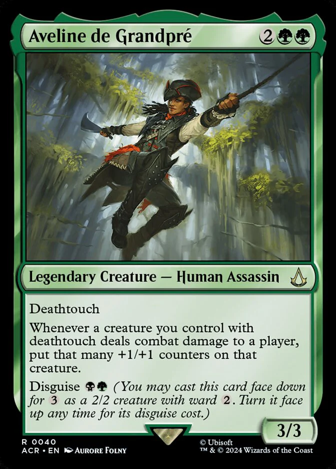 Aveline de Grandpré 40/110 (Universes Beyond: Assassin's Creed) - Foil