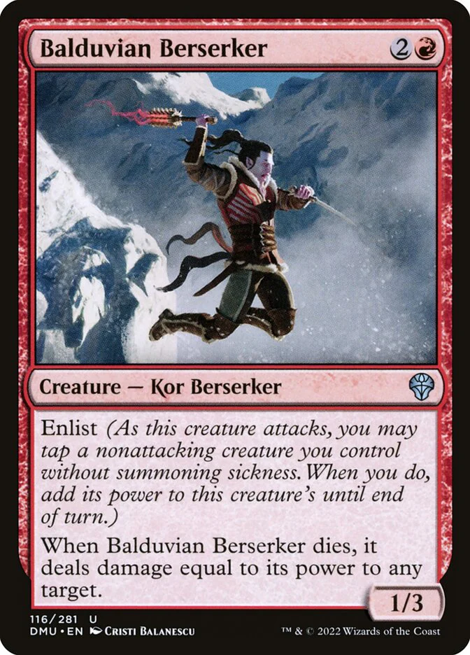 Balduvian Berserker 116/281 (Dominaria United)